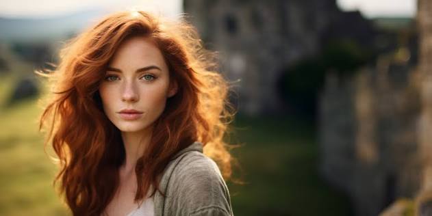 Natural portrait in warm outdoor light